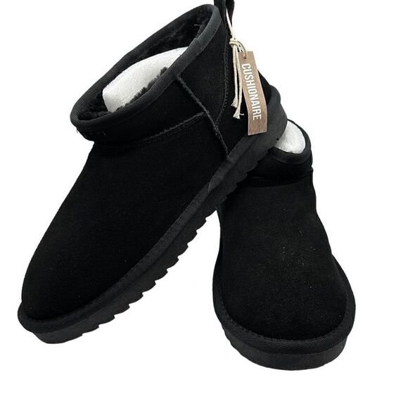 CUSHIONAIRE Women's pull on boot 11 WIDE BLACK - Picture 7 of 7